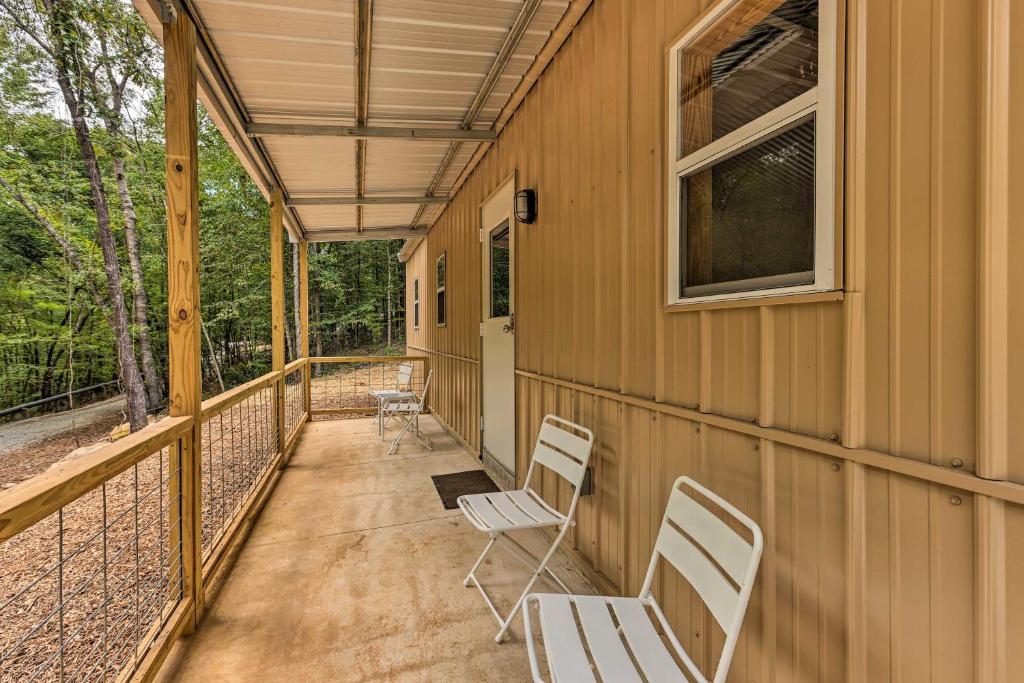 Tallassee Cabin with Forest Views Near Creek!